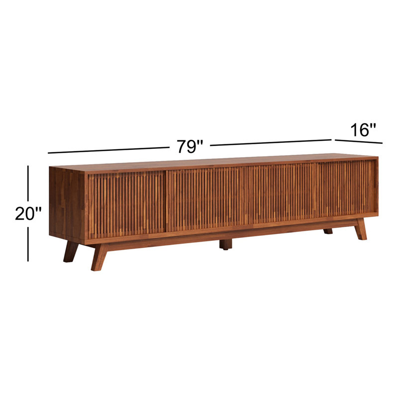 AllModern Burton 79'' Media Console & Reviews | AllModern